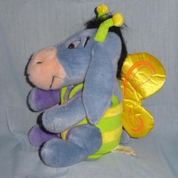 RARE Vintage 12" Plush Mech Musical Eeyore Disney Store plays music + da… - Picture 2 of 7